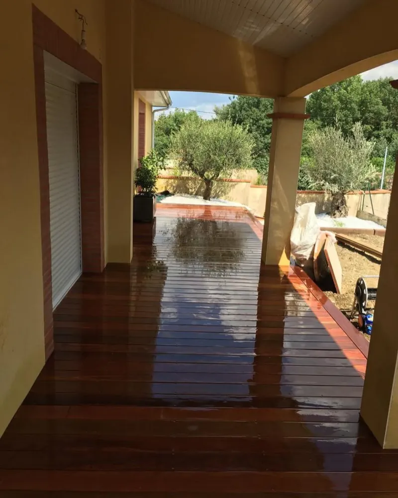 Terrasse bousquet menuiserie